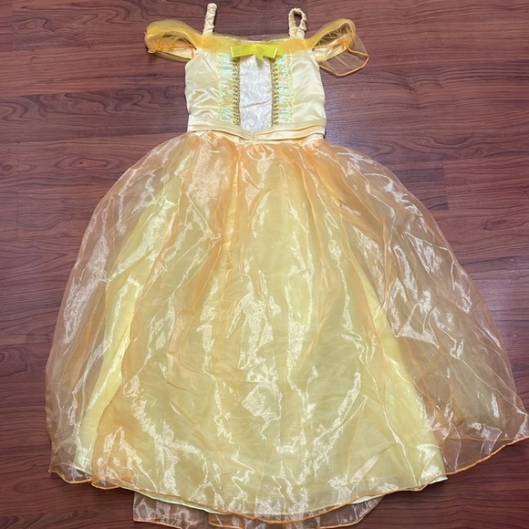BELLE PRINCESSl Open Shoulder Yellow Mesh Belle Princess Formal Dress … - Picture 4 of 10